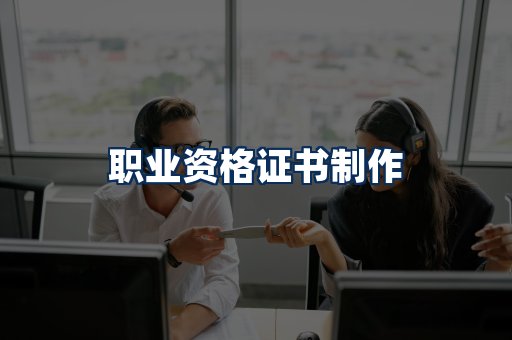 职业资格展示
